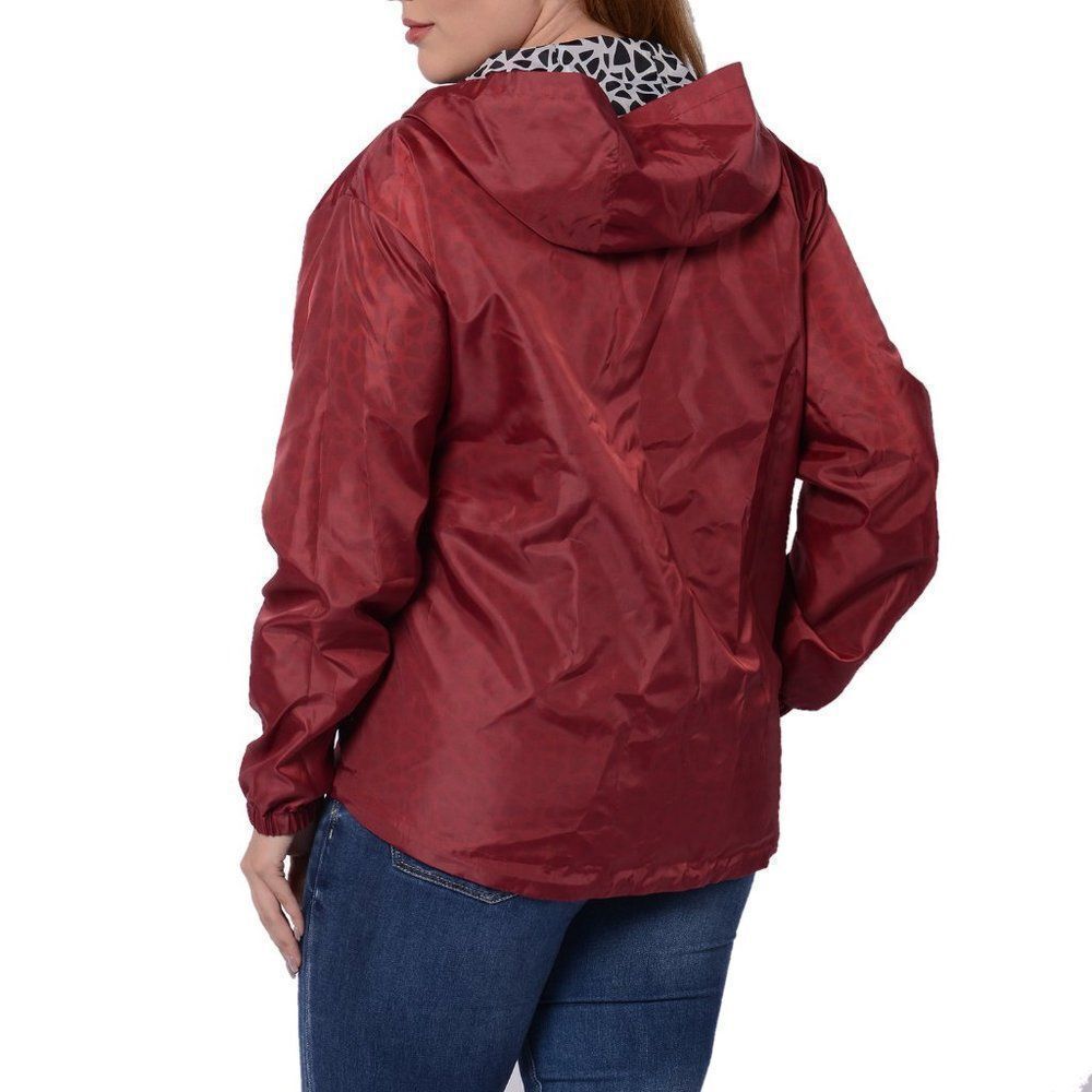 Jacket Geometric Print Weather Resistant - Picture 5 of 5